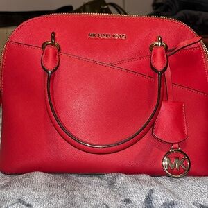 Micheal Kors Red crossbody purse